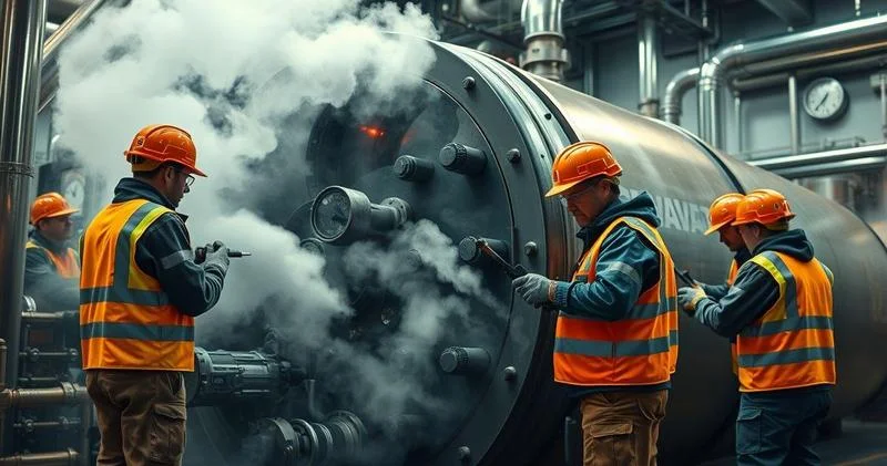 Empresa de manutenção de caldeiras