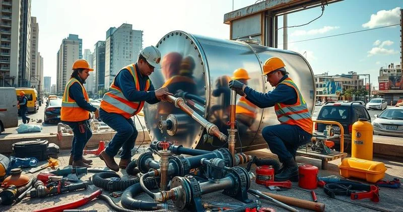 Instalação de caldeiras a gás em São Paulo