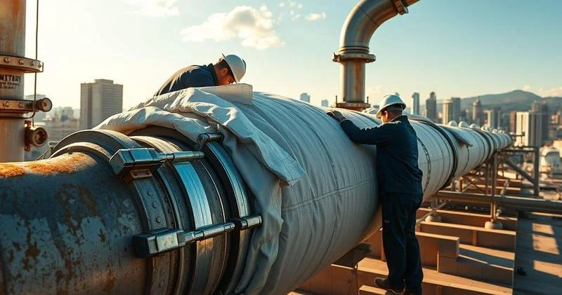 Isolamento térmico para tubulação